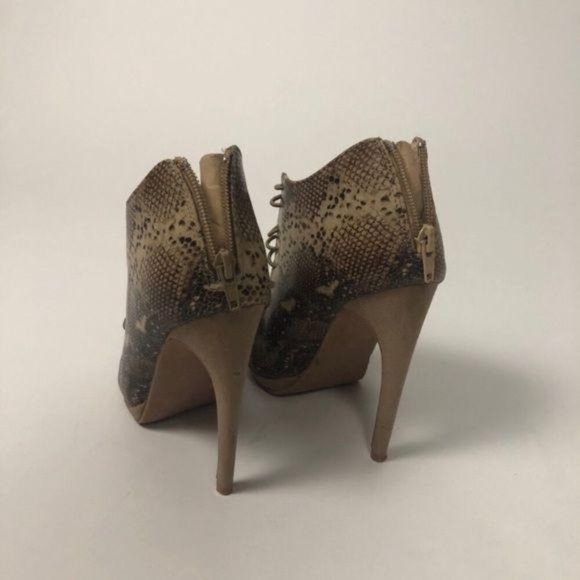 🔥Penny Loves Kenny snakeskin booties platform - Picture 4 of 8